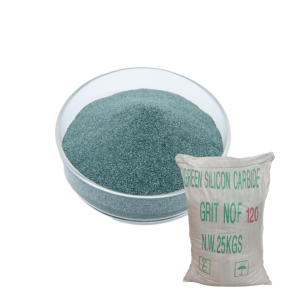 Green silicon carbide